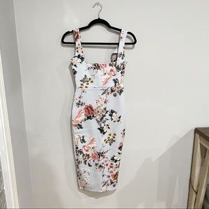 Pretty Little Thing Light Blue Midi Dress NWT